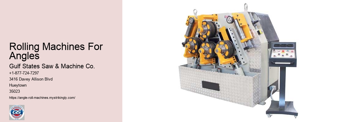 Rolling Machines For Angles