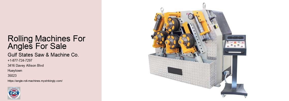 Rolling Machines For Angles For Sale