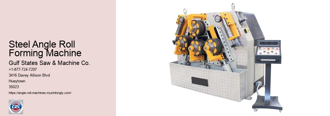 Steel Angle Roll Forming Machine