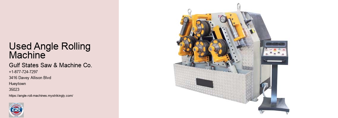 Used Angle Rolling Machine
